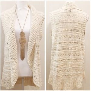 Sonoma open knit cardigan